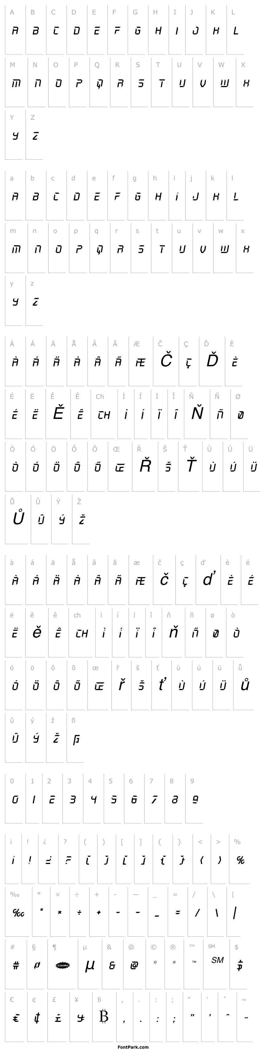 Overview Holo-Jacket Italic