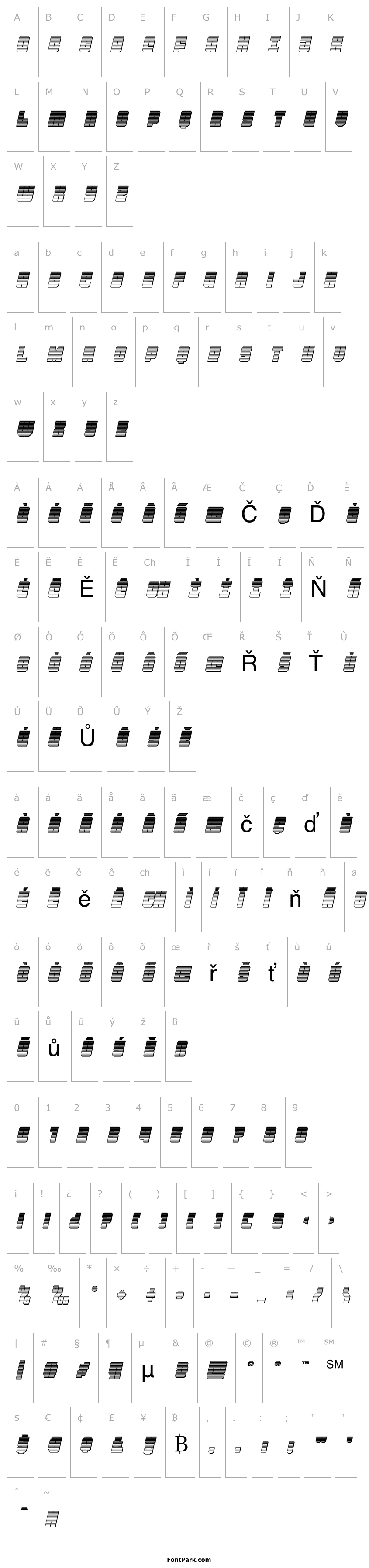 Přehled Homebase Chrome Italic