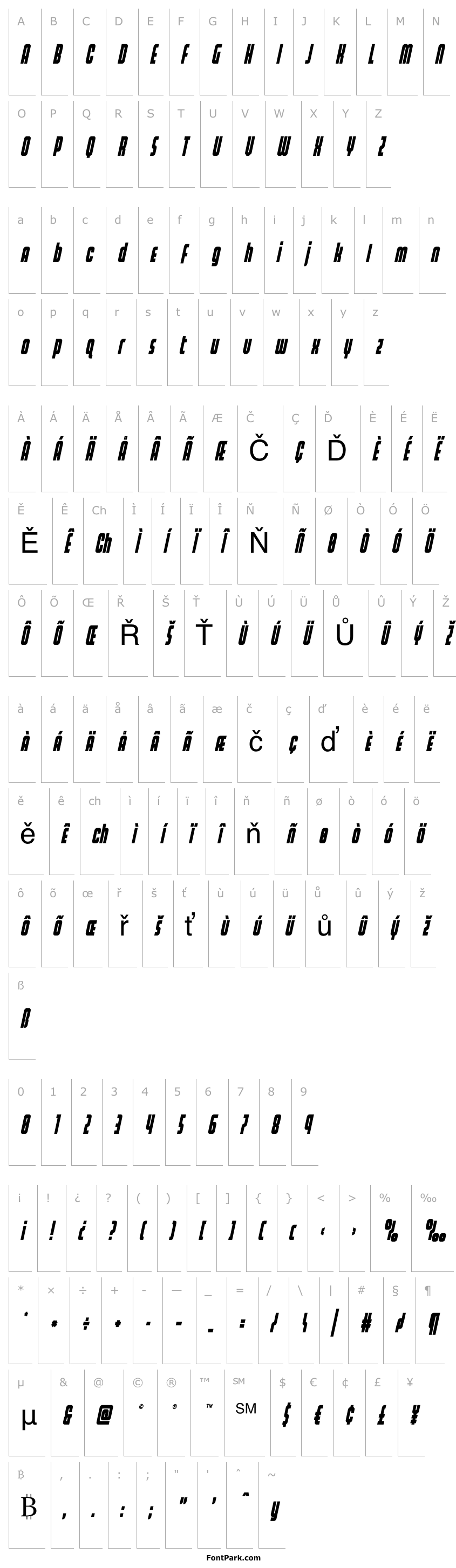 Overview Homelander Condensed Italic