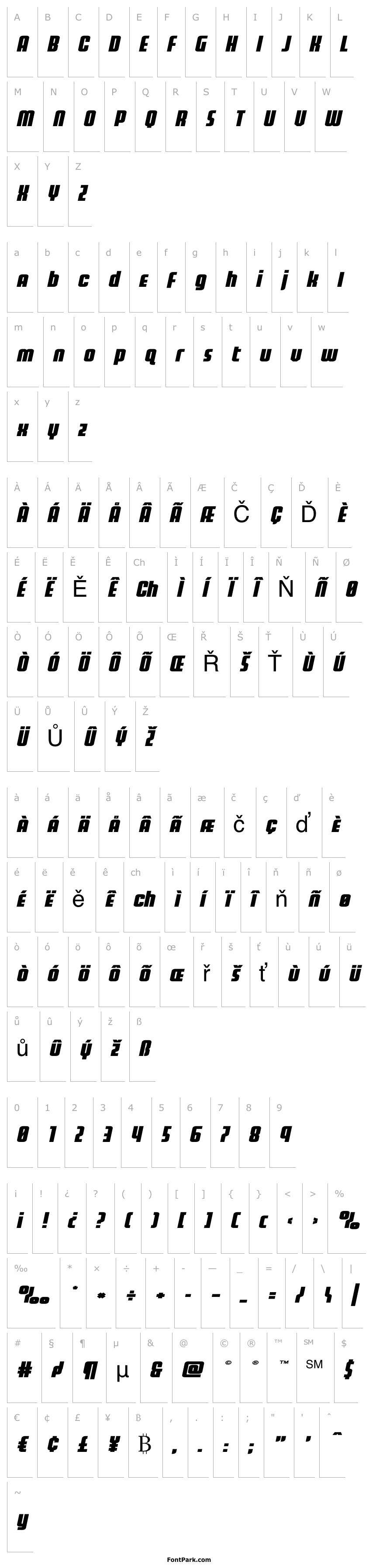 Overview Homelander Wide Italic