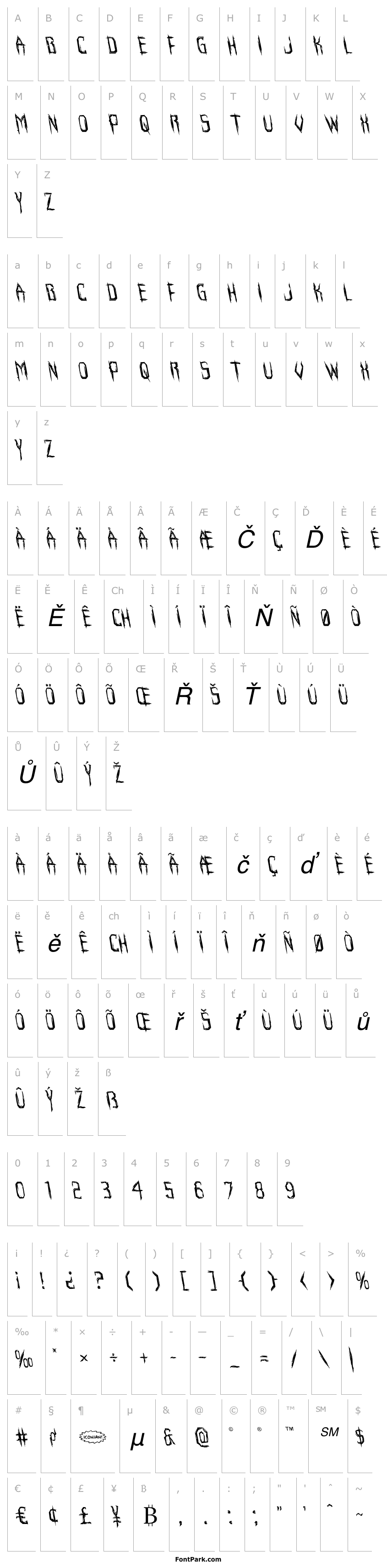 Overview Horroroid Leftalic