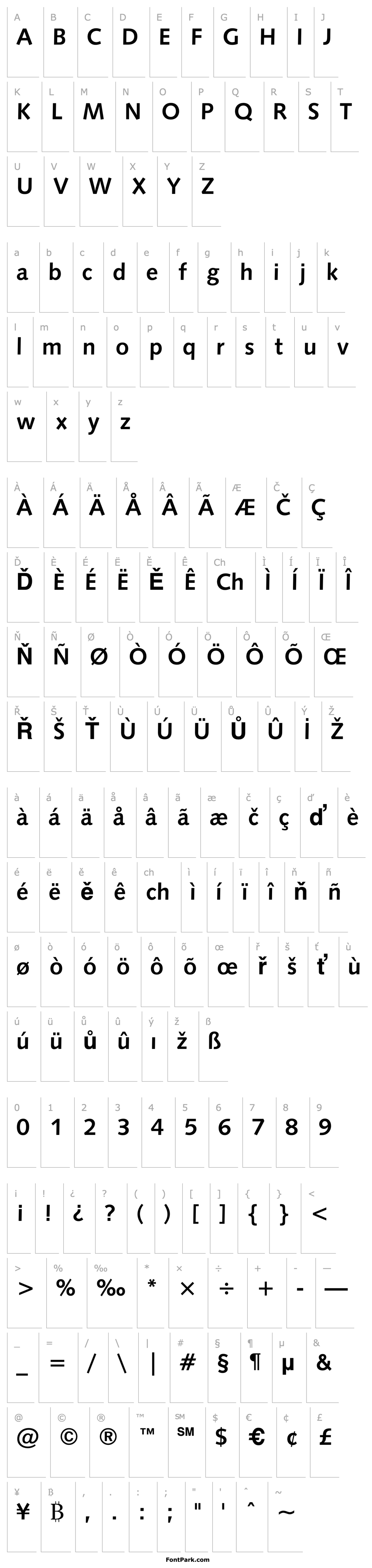 Overview Humanist 531 Bold BT