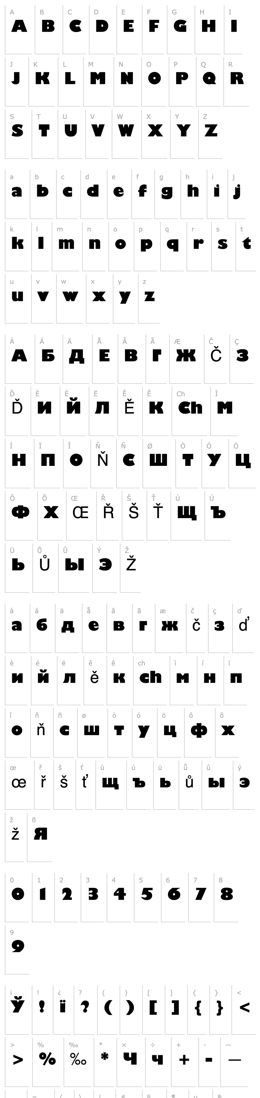 Overview Humanist521CBT-UltraBold