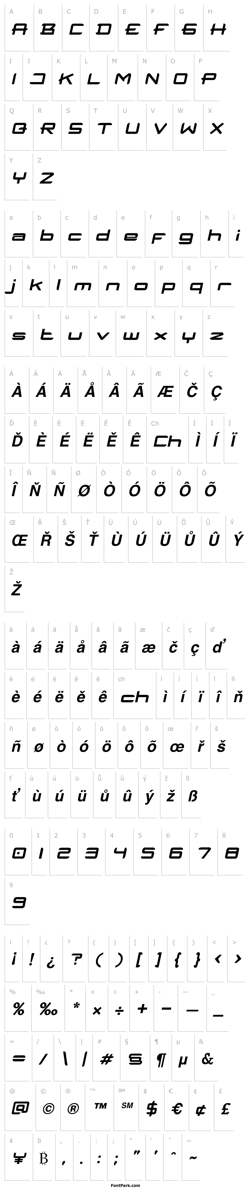 Přehled HUMBLE Bold Italic