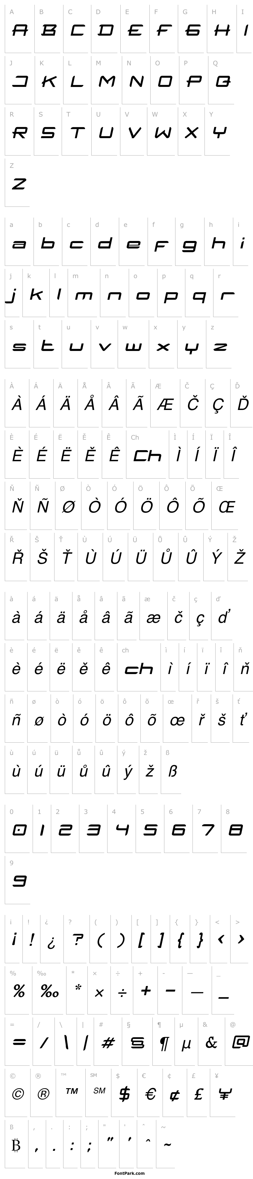 Přehled HUMBLE Italic