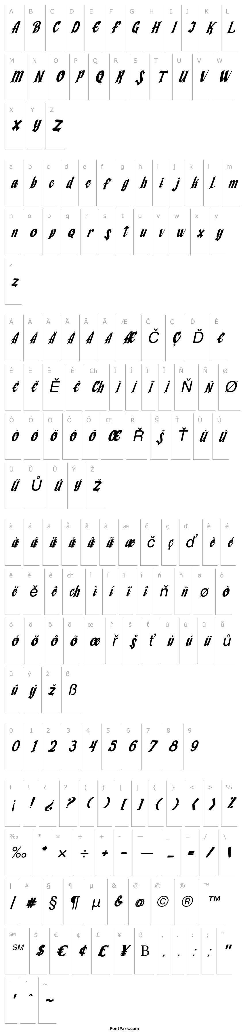 Overview Humingson Italic