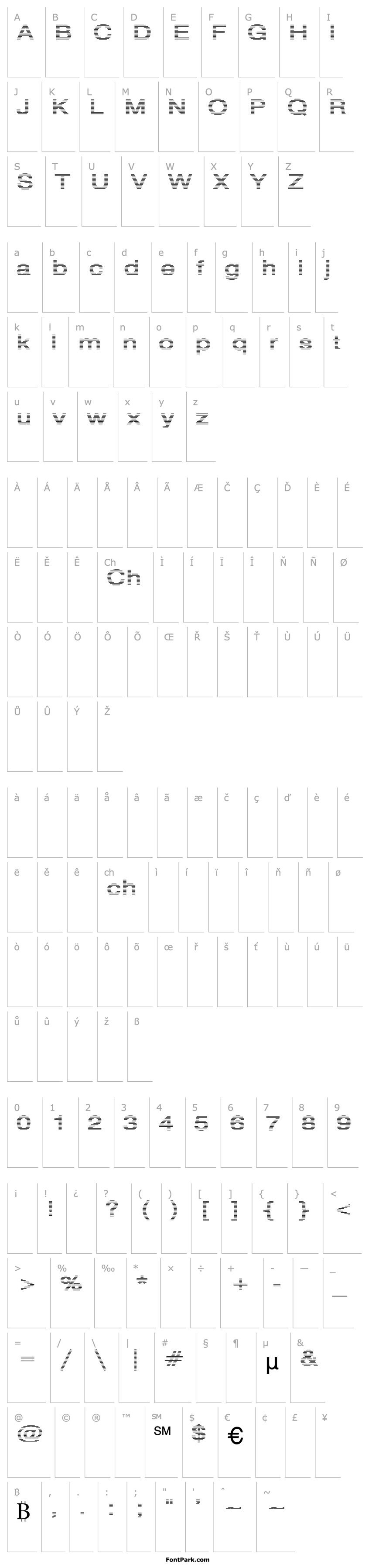 Overview HvStripe-ExtraBold