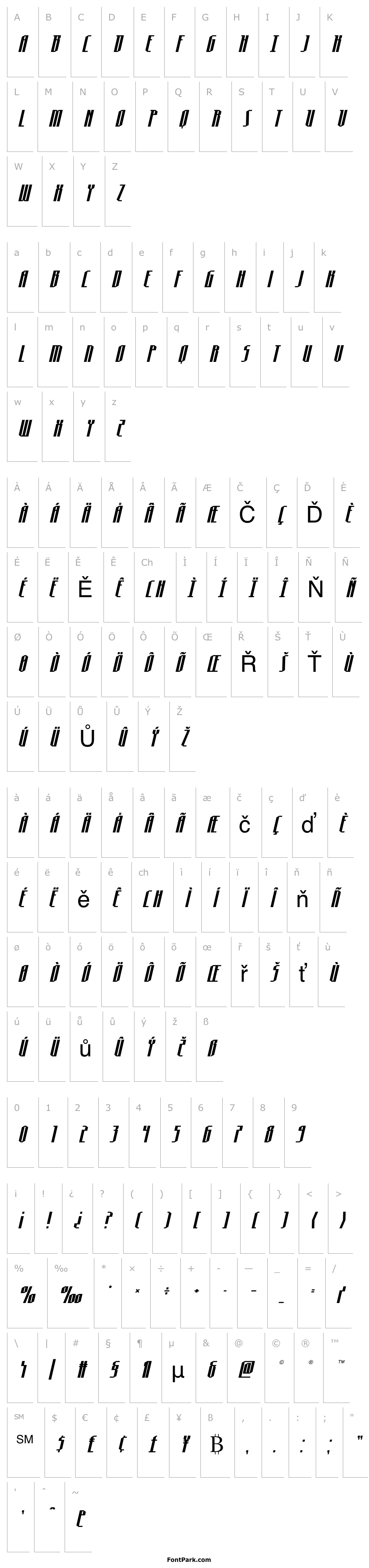 Přehled Hydronaut Title Italic