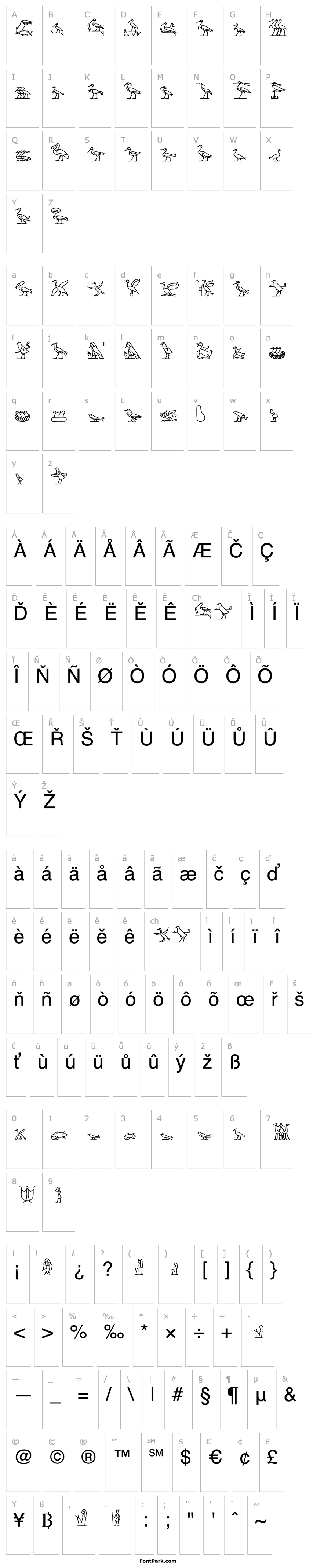 Overview Hyroglyphes Two