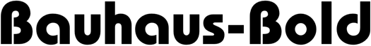 Preview Bauhaus-Bold