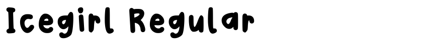 Preview Icegirl Regular