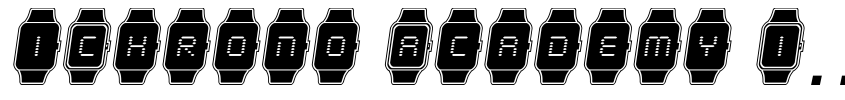 Preview iChrono Academy Italic