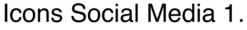 Preview Icons Social Media 15