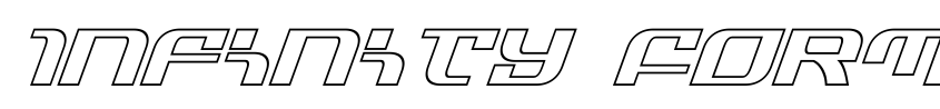 Preview Infinity Formula Outline Italic