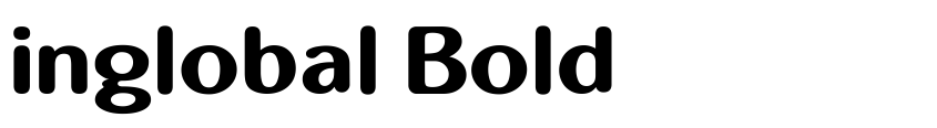 Preview inglobal Bold