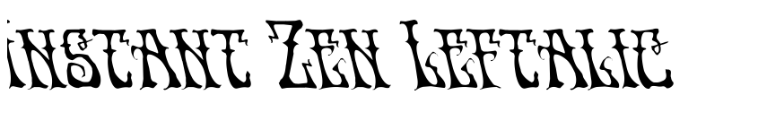 Preview Instant Zen Leftalic