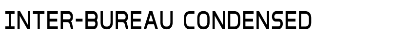 Preview Inter-Bureau Condensed