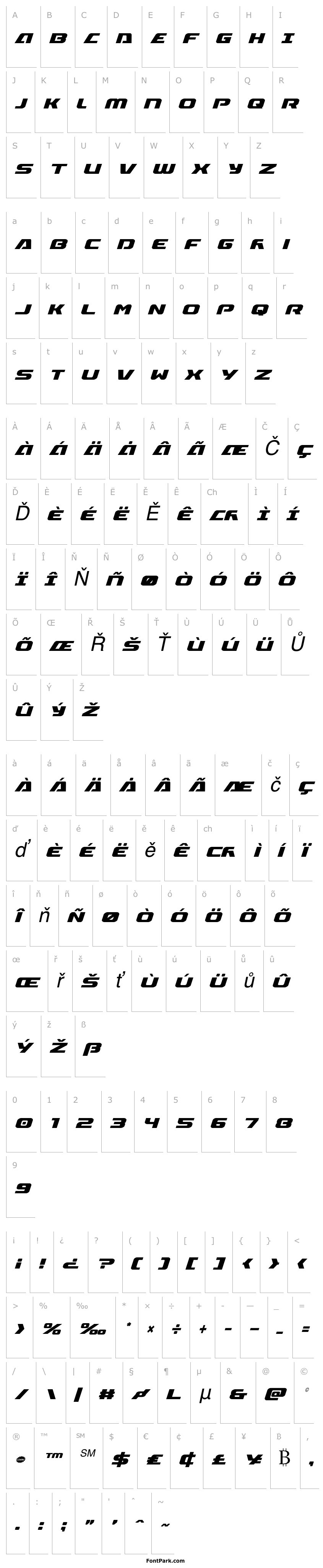 Overview Iapetus Condensed Italic