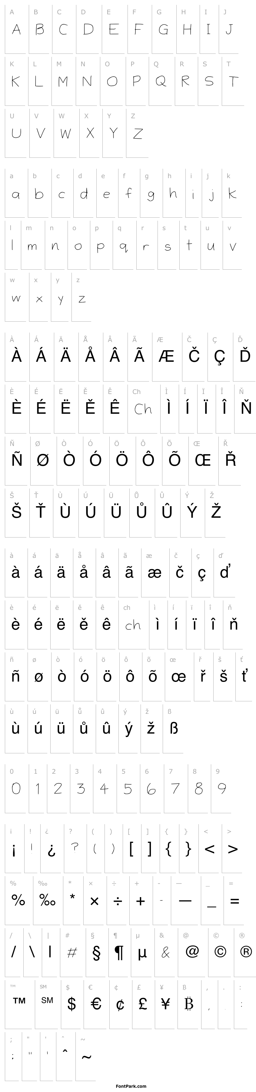 Overview Ibis Handwriting Regular