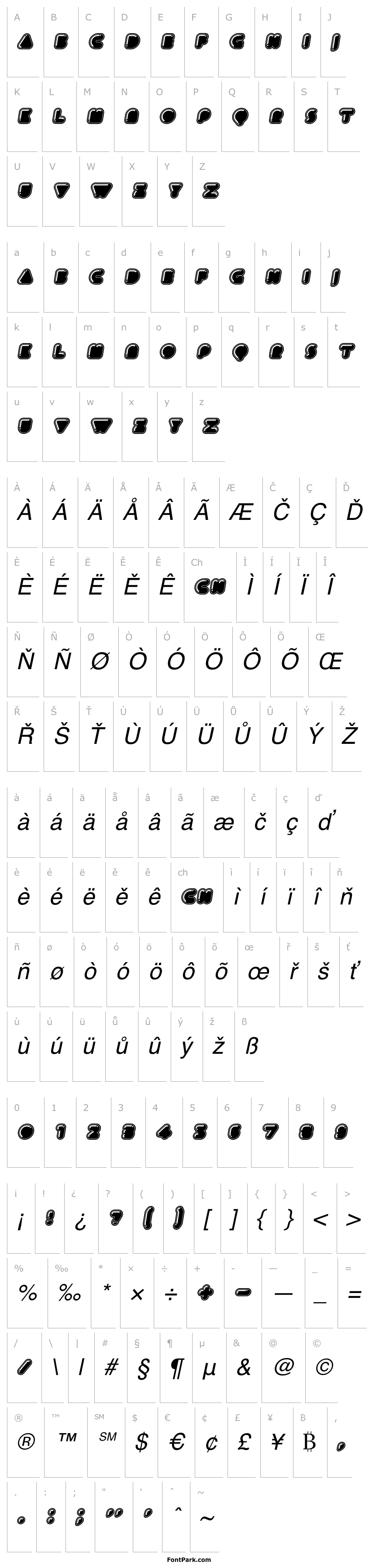 Overview Icecreamer Italic