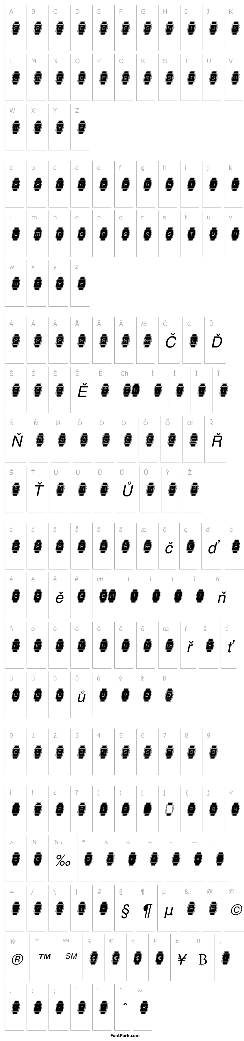 Přehled iChrono Academy Italic