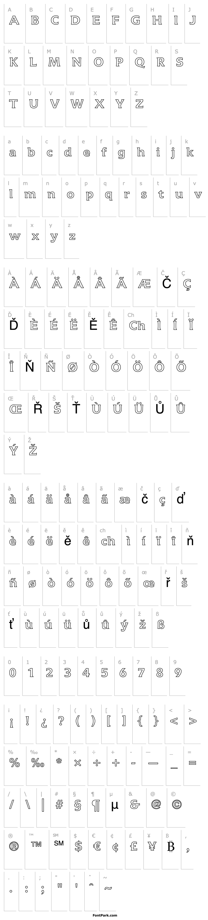 Overview Icone LT Bold Outline