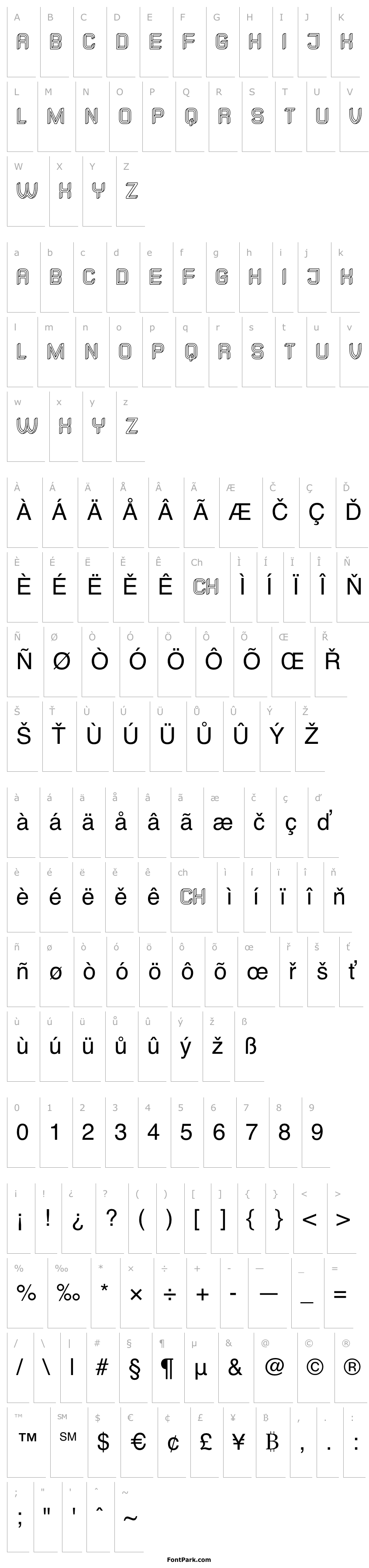 Overview Illusion Hollow Condensed Regular