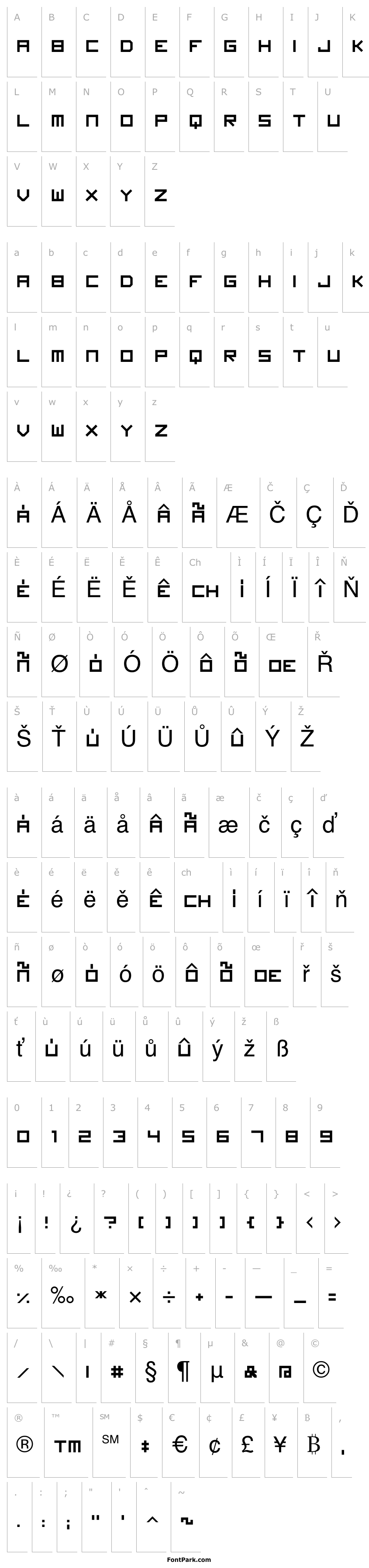 Overview Imagine Font