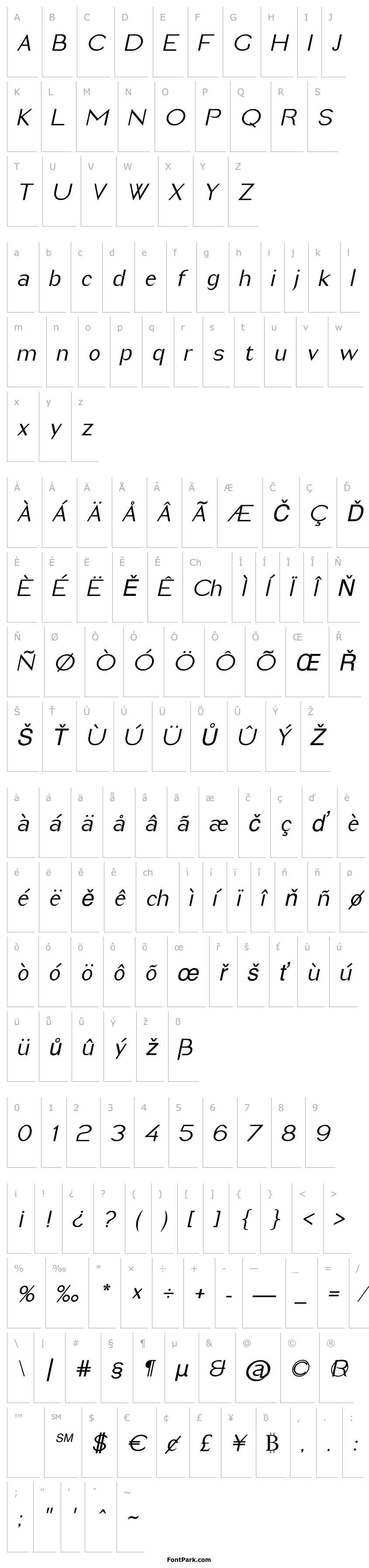 Overview Imelda Medium Italic