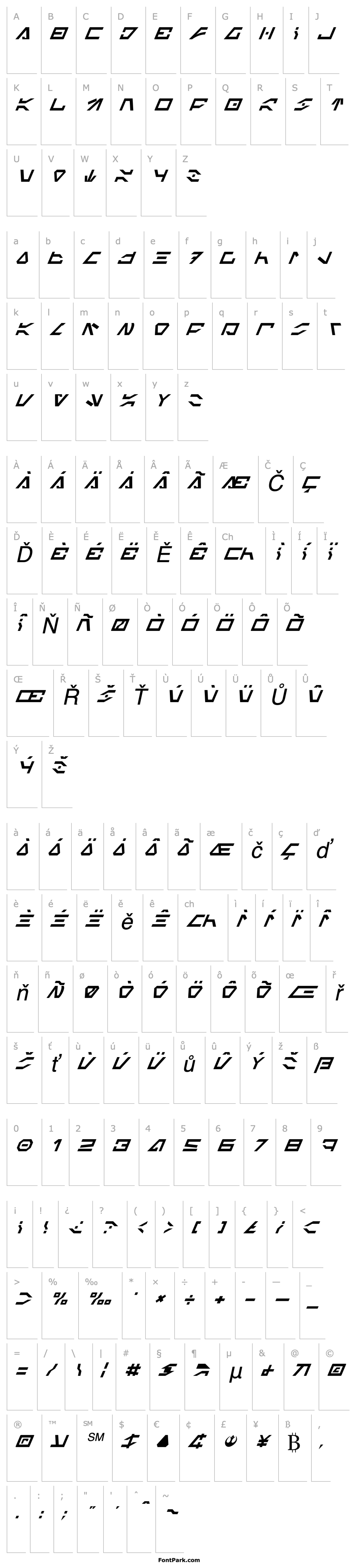 Overview Imperial Code Italic