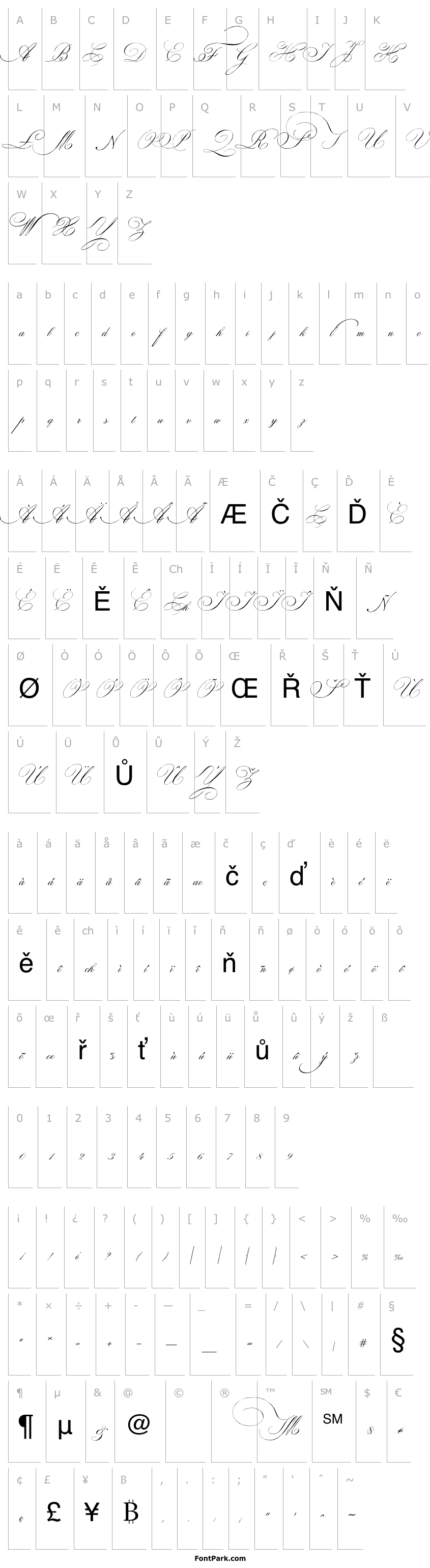 Přehled Indenture English Penman Demo