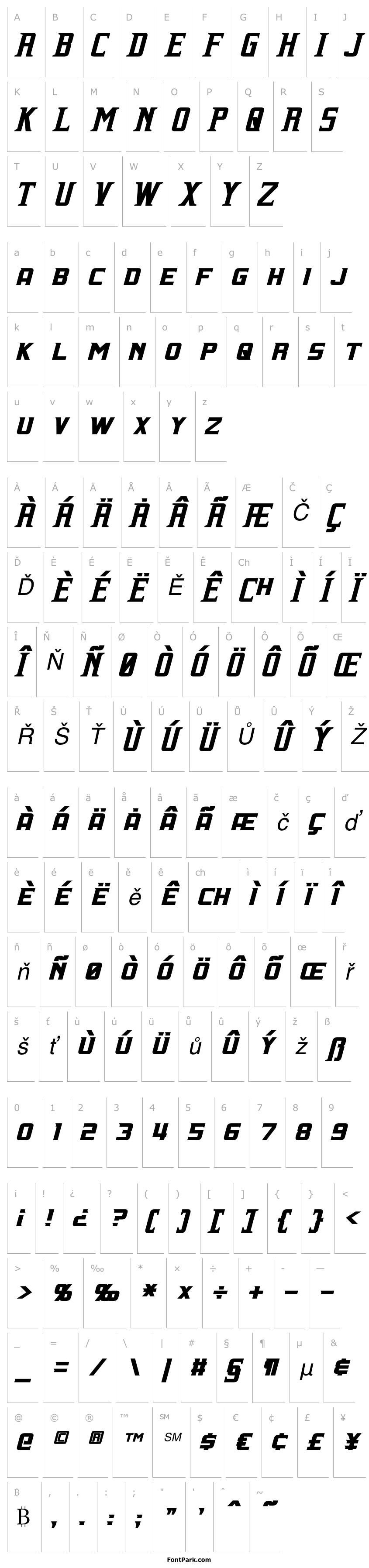 Overview Indiana Italic