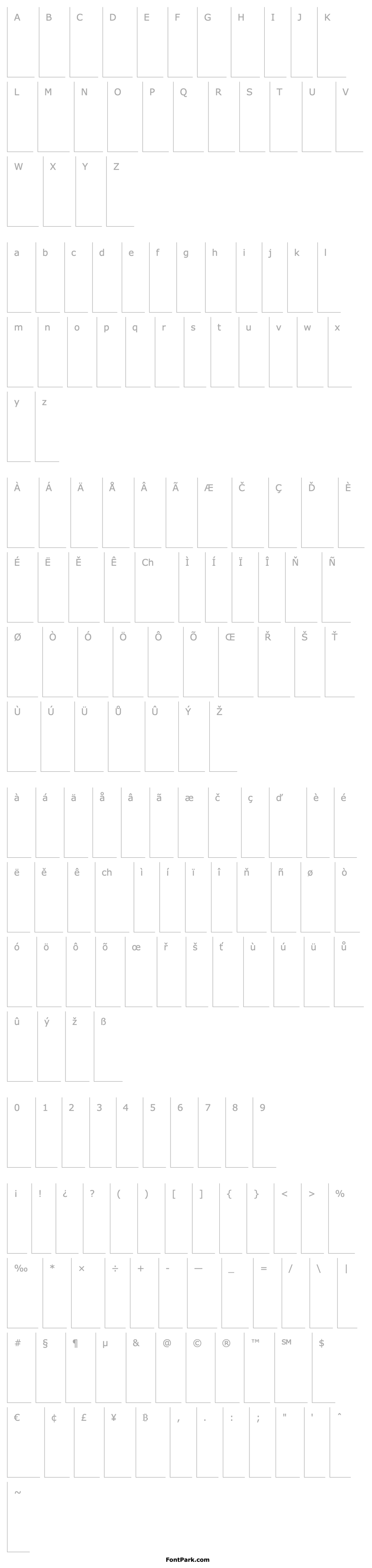 Přehled IndisposeSmallCaps-Bold