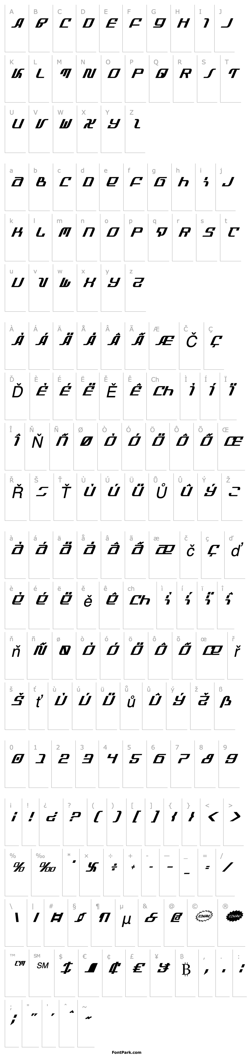 Overview Infinity Formula Cond Italic