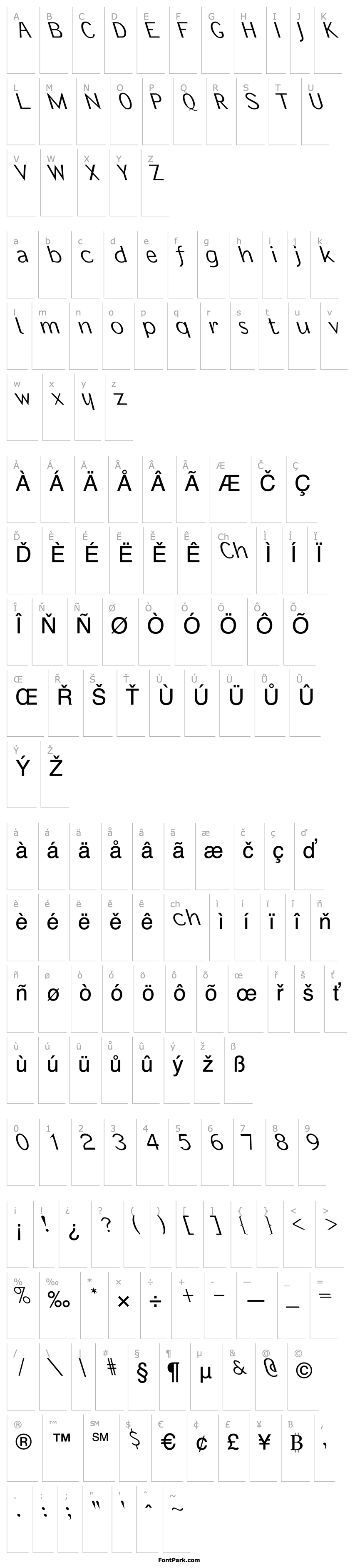 Přehled Informal Oblique Expressed Left