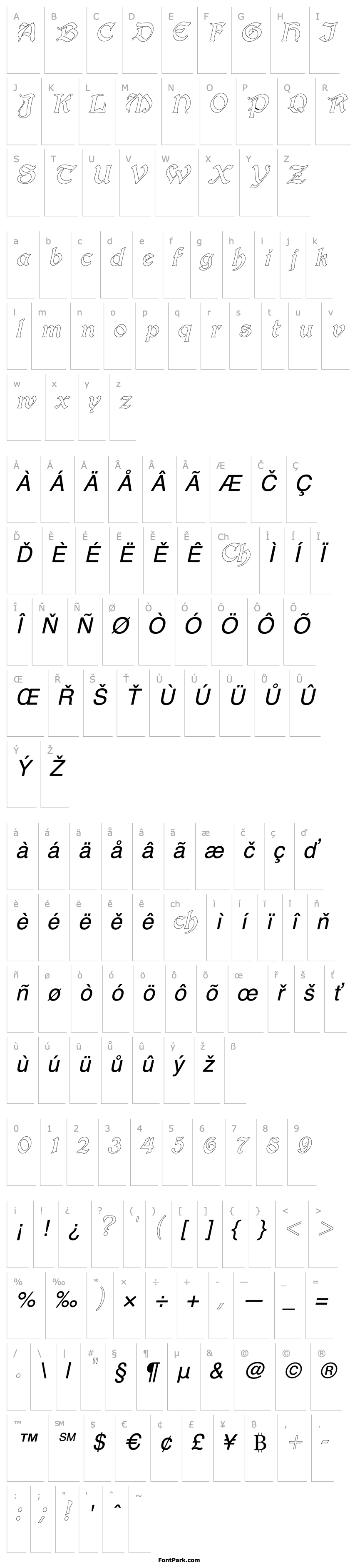 Overview InnkeeperOutline Italic