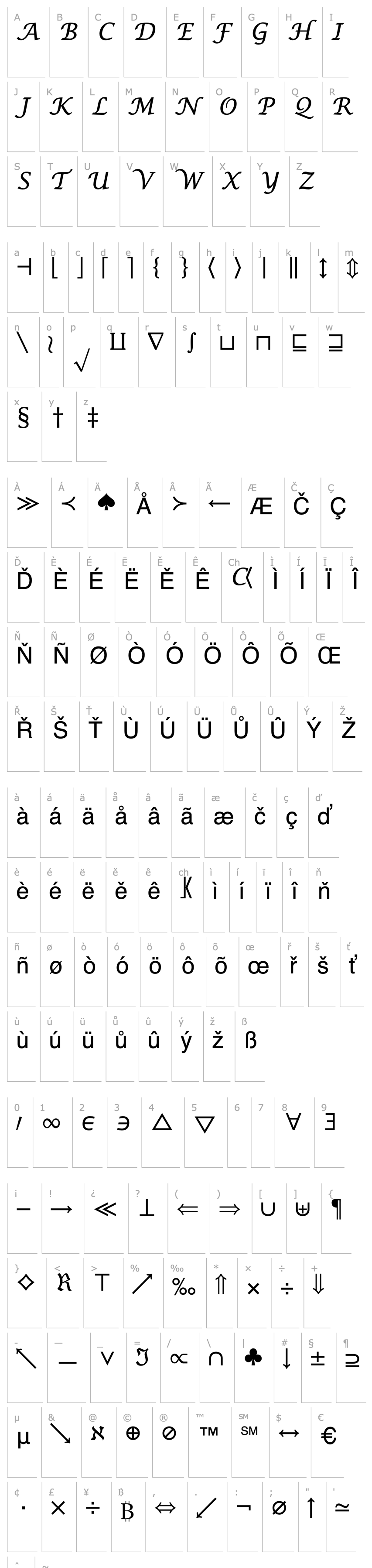 Overview Insight Math Symbol SSi Symbol