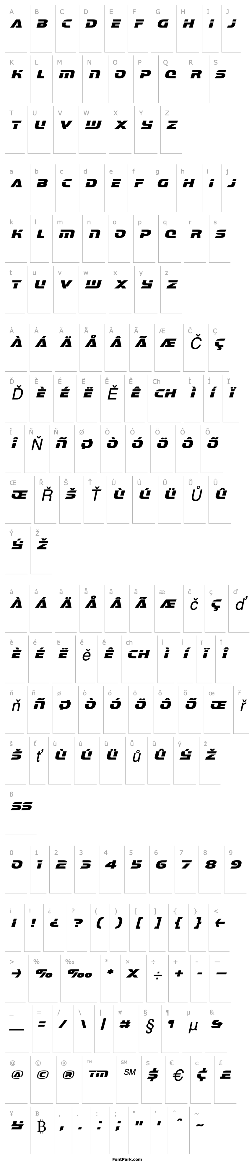 Přehled Interceptor Italic