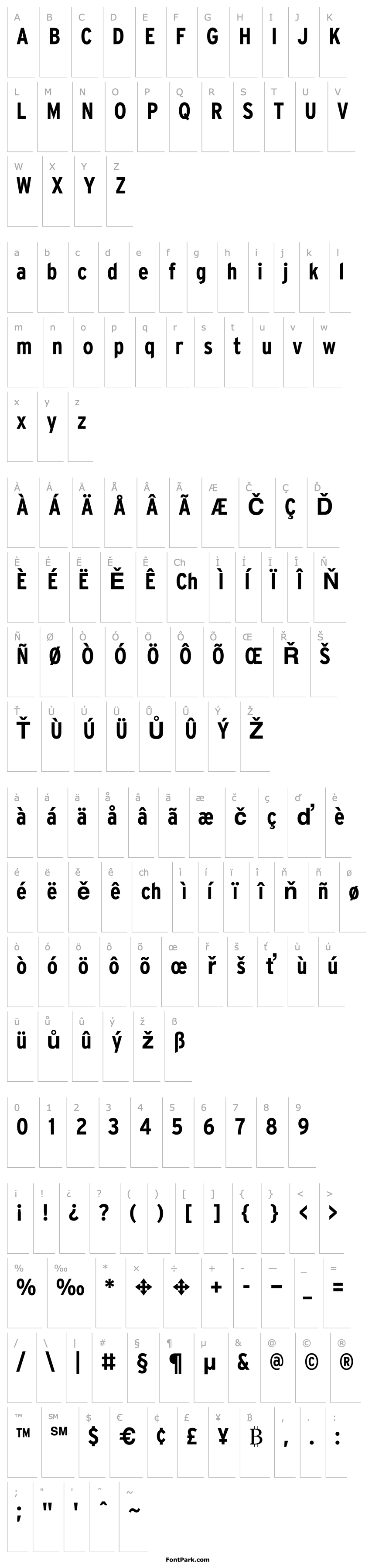 Overview Interstate-BoldCondensed