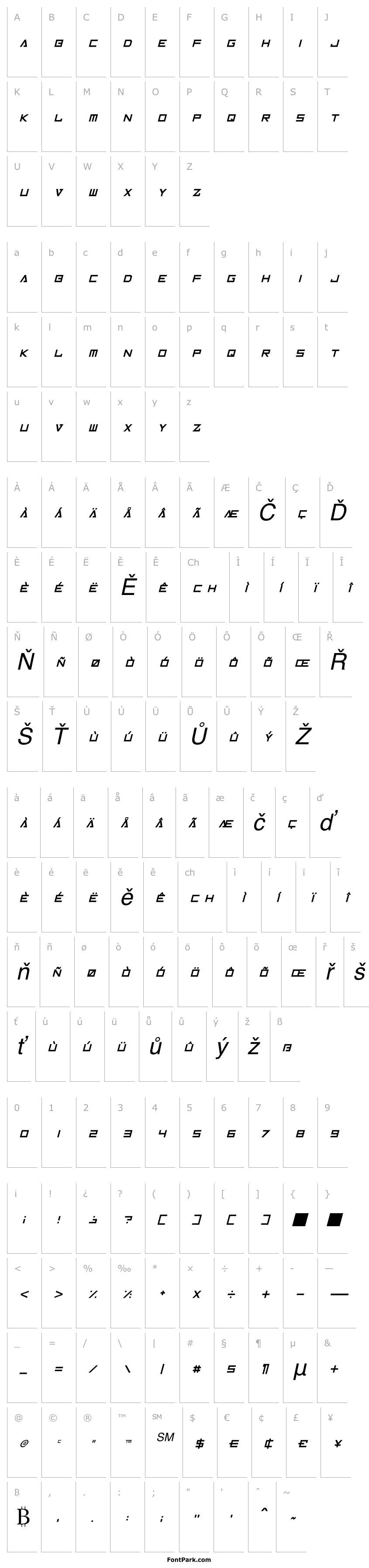 Overview Inversionz Unboxed Italic
