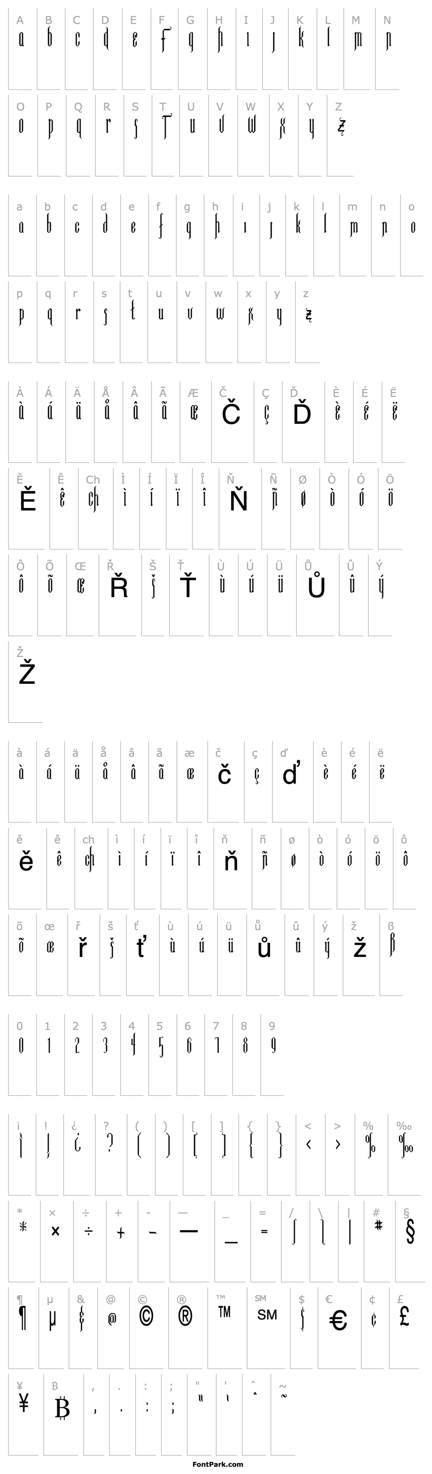 Přehled Ipswich-Condensed Normal