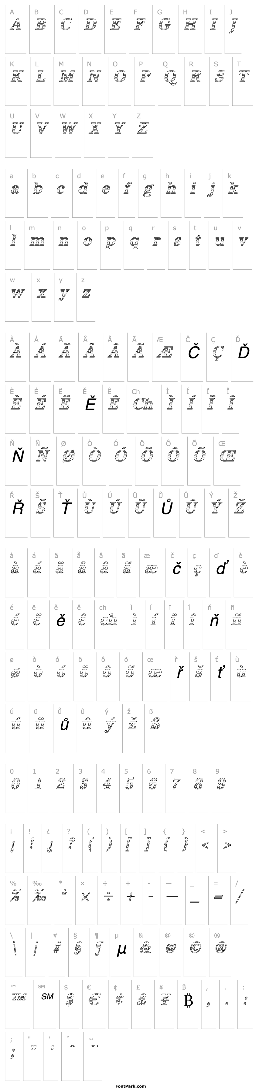 Overview IrisBeckerGradoN-Medium-Italic