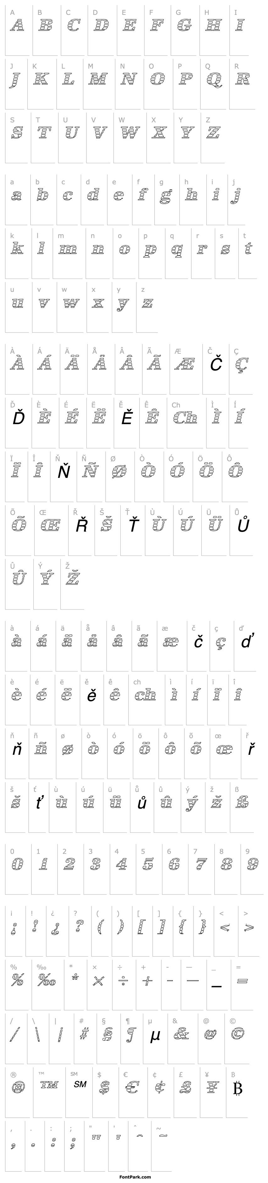 Přehled IrisBeckerGradoW-ExBold-Italic