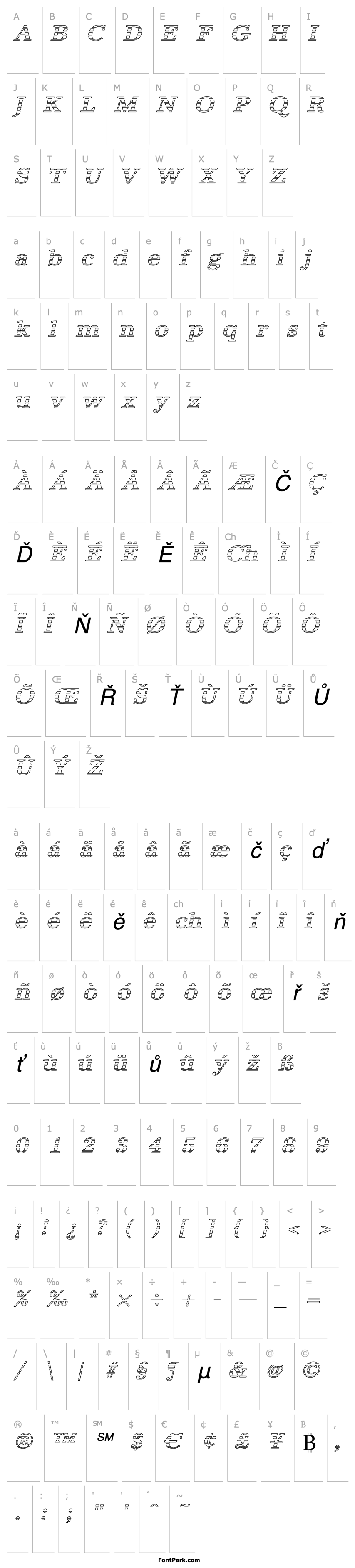 Přehled IrisBeckerGradoW-Medium-Italic