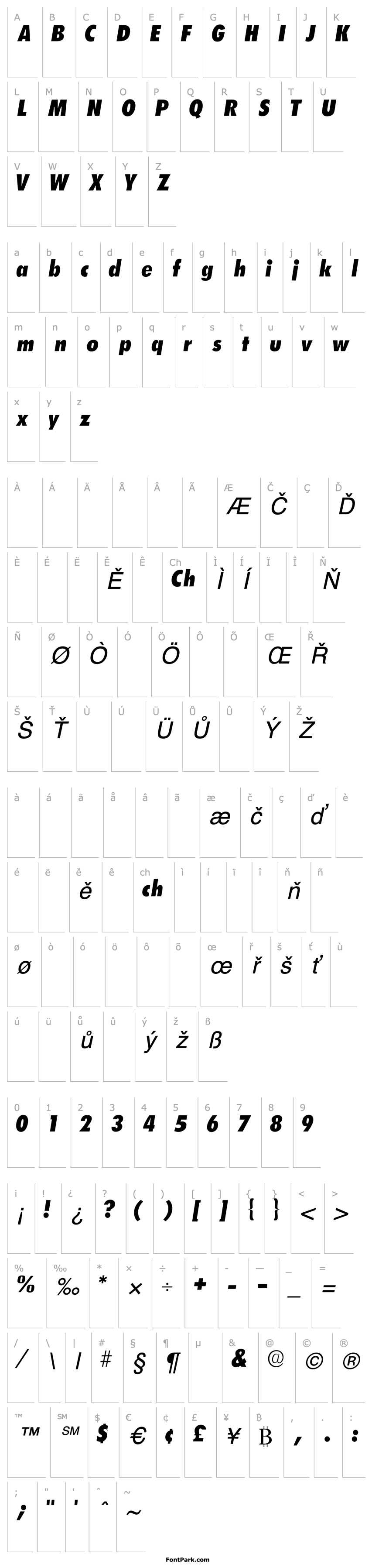 Přehled IsomarSSK Italic