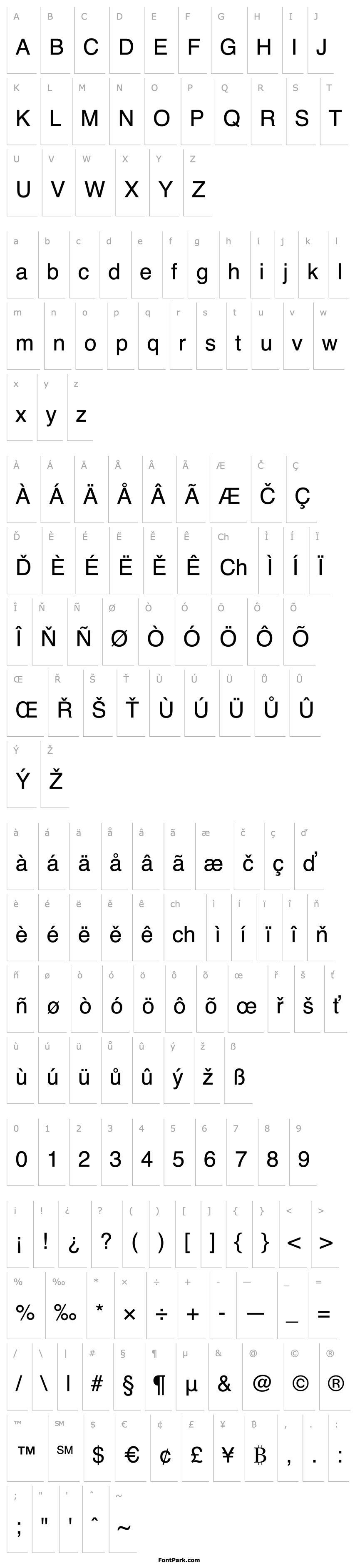 Přehled Italic Outline Art