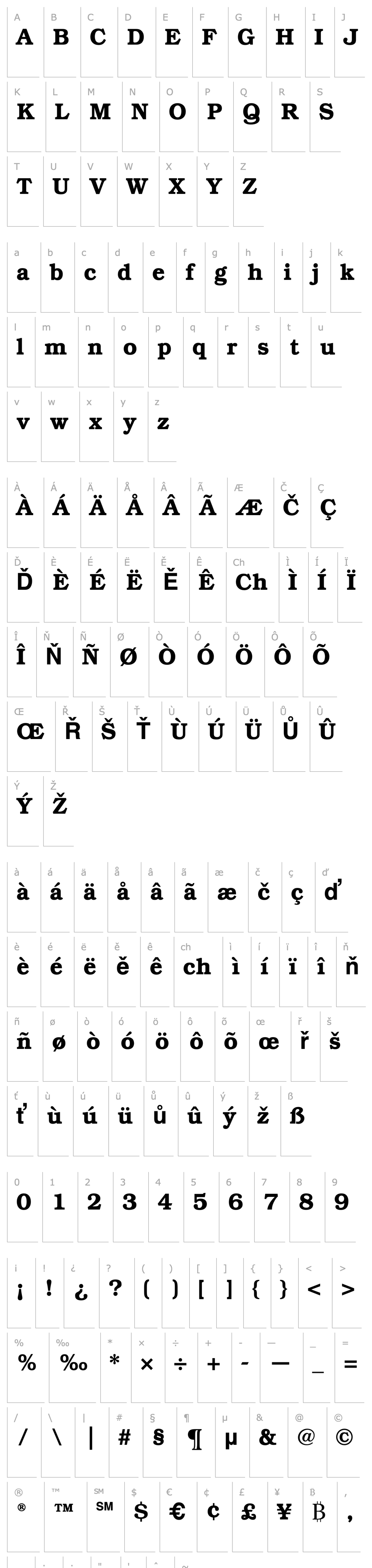 Overview ITC Bookman S Demi