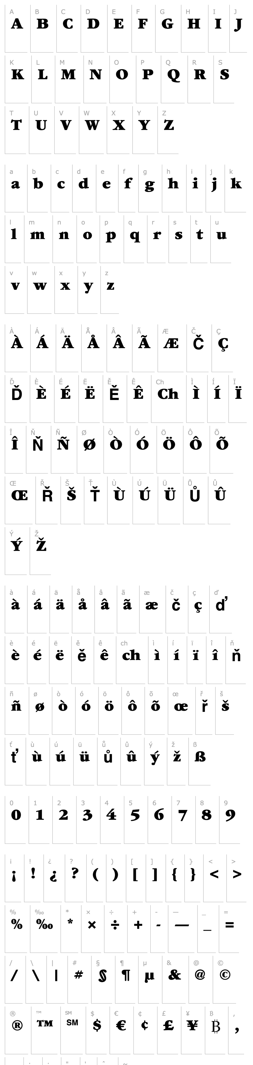 Overview ITC Garamond LT Ultra