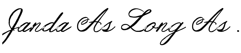 Preview Janda As Long As You Love Me