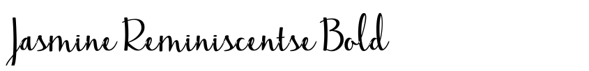 Preview Jasmine Reminiscentse Bold